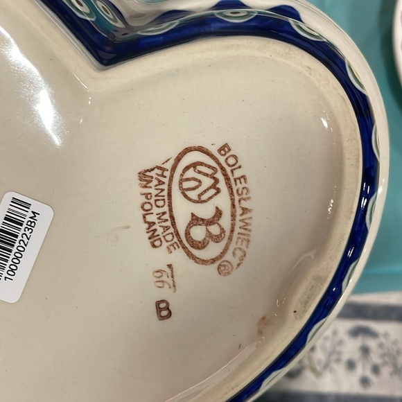 Heart Serving Bowl And Teapot Set - Picture 3 of 5